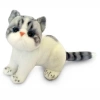 Plush animal cat dolls, realistic plush fat cats, Children's Day toys and gifts, quality guaranteed, wholesale in stock Item Picture